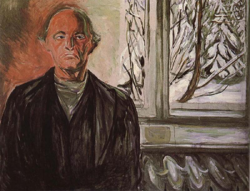 Self-Portrait, Edvard Munch